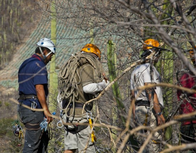 Excursión de escalada